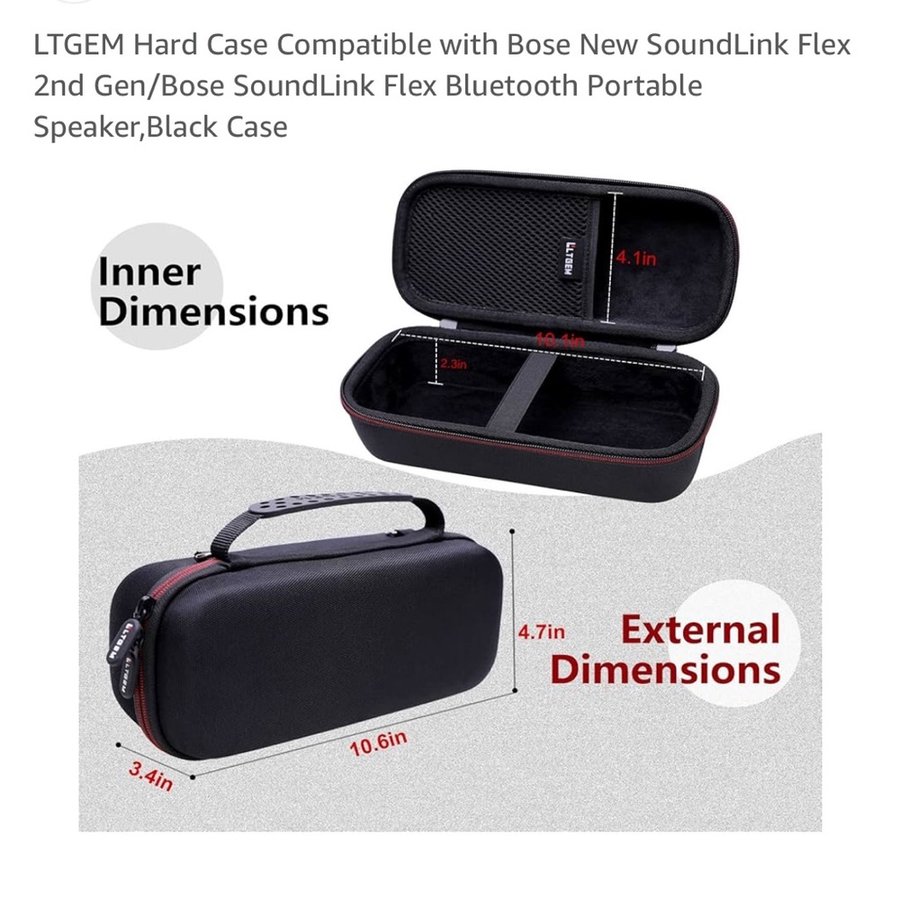 Hard Carrying Case for Bose Speaker - Picture 9 of 9